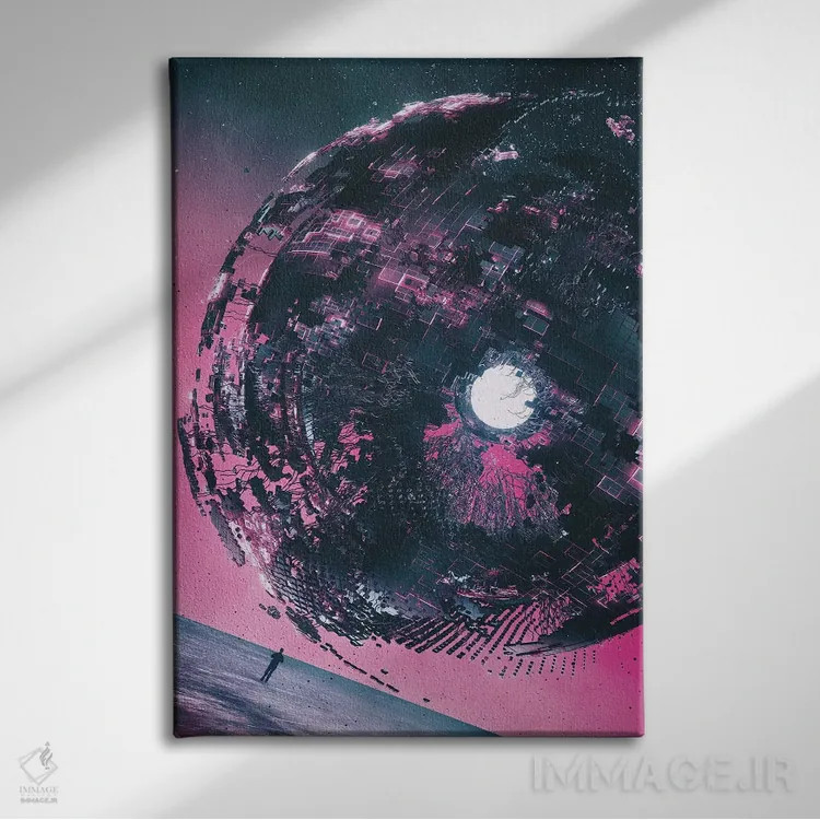 تابلو پایاندهنده (Endggnr) اثر آدام پریستر - نمای روبهرو روی دیوار