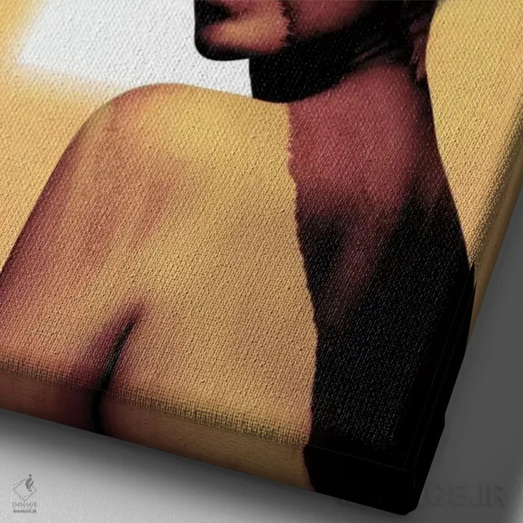 تابلو متعصب اثر آدام پریستر - نمای نزدیک بافت بوم