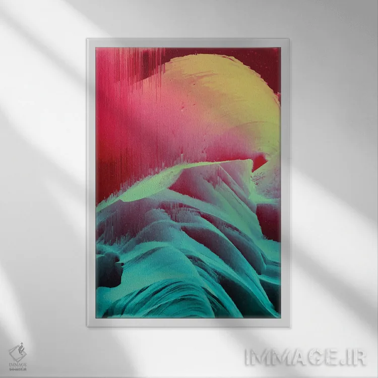 تابلو ما هرگز پادشاه نبودیم اثر آدام پریستر - نمای قابدار سفید