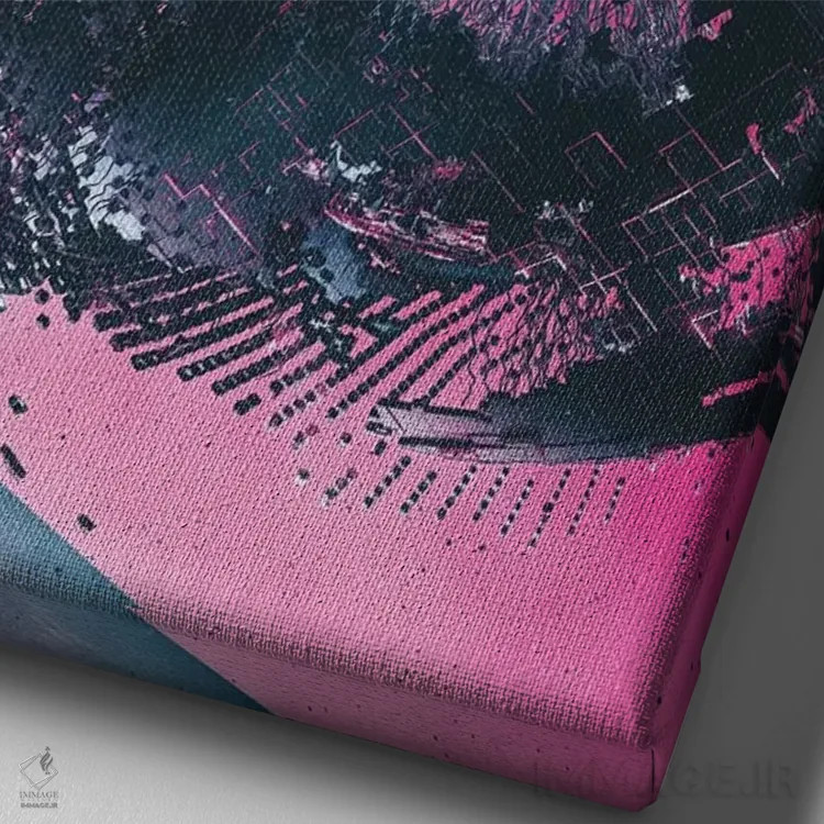 تابلو پایاندهنده (Endggnr) اثر آدام پریستر - نمای نزدیک بافت بوم