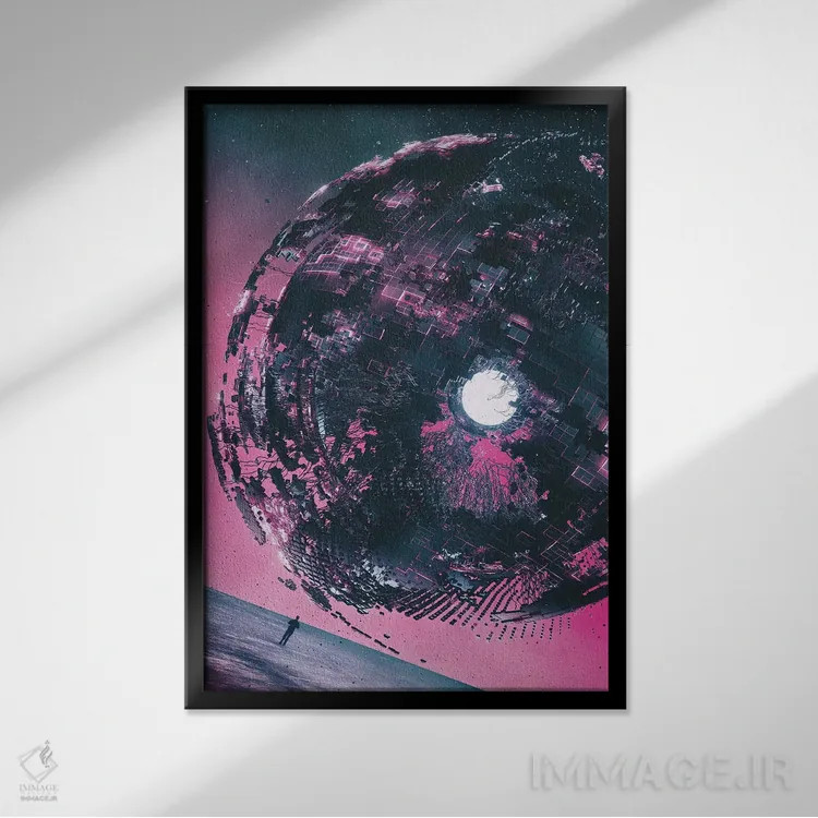 تابلو پایاندهنده (Endggnr) اثر آدام پریستر - نمای قابدار مشکی