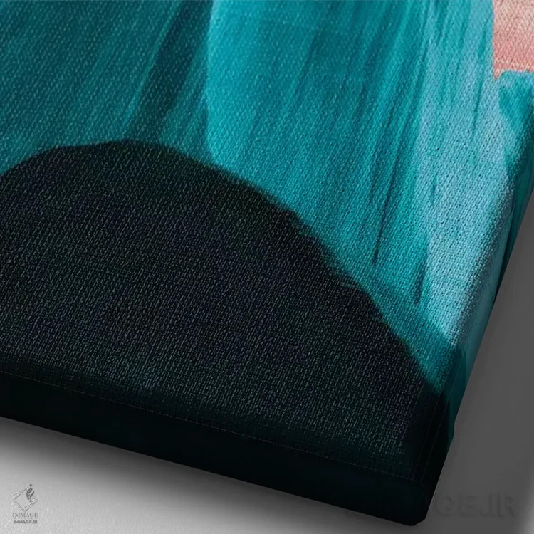 تابلو ما فقط بعداً میفهمیم اثر آدام پریستر - نمای نزدیک بافت بوم