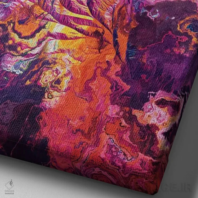 تابلو پیشخواب (Predormitum) اثر آدام پریستر - نمای نزدیک بافت بوم