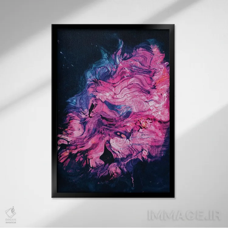 تابلو خسته اثر آدام پریستر - نمای قابدار مشکی