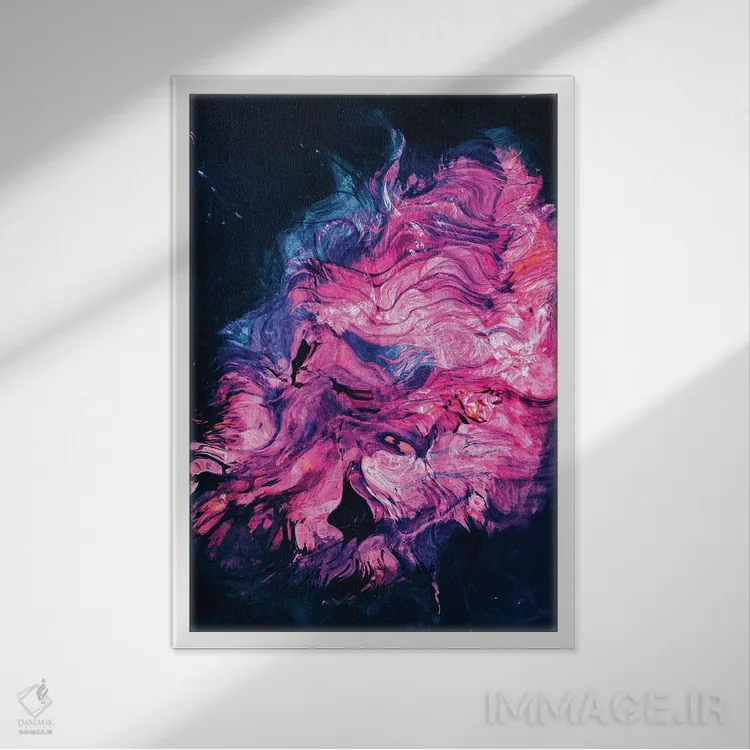 تابلو خسته اثر آدام پریستر - نمای قابدار سفید