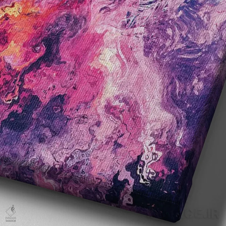 تابلو نزدیک به تاریکی اثر آدام پریستر - نمای نزدیک بافت بوم