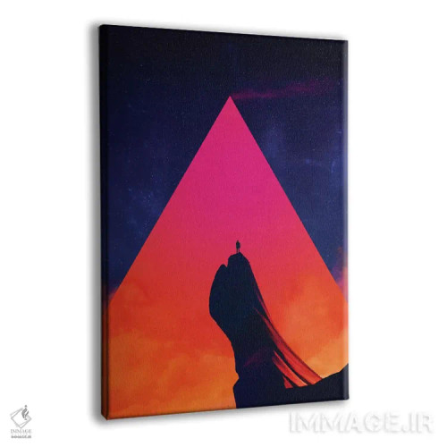 تابلو بوم و پوستر دیواری طرح «Gilgamesh» اثر Adam Priester - نمای پرسپکتیو محصول