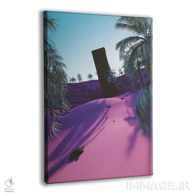 تابلو بوم و پوستر دیواری طرح «Palm King» اثر Adam Priester - نمای پرسپکتیو محصول