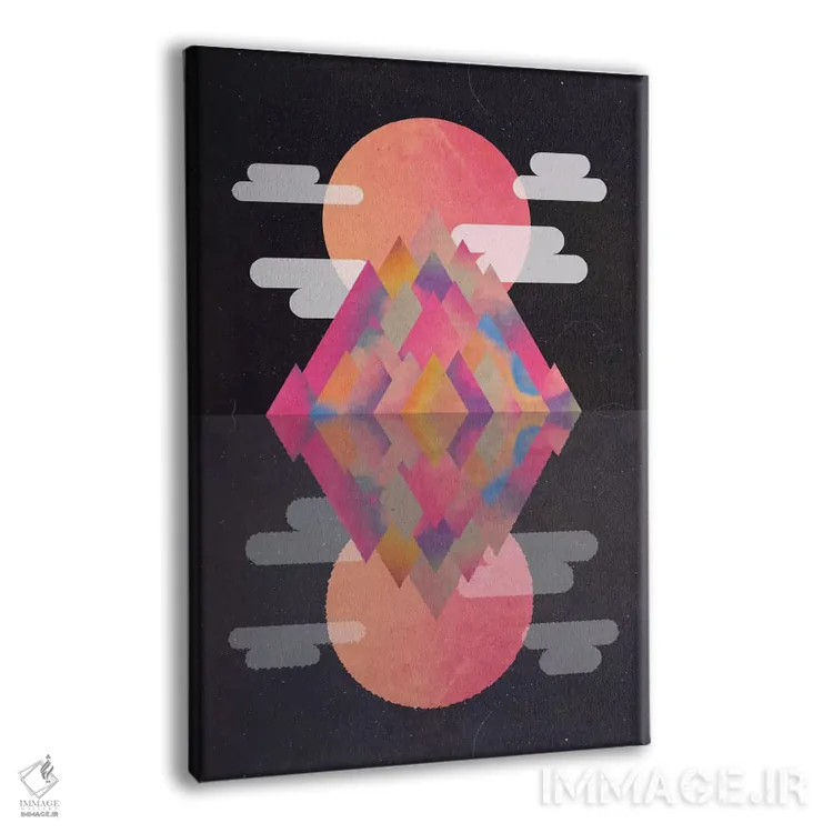 تابلو بوم و پوستر دیواری طرح «Reflection» اثر Adam Priester - نمای پرسپکتیو محصول