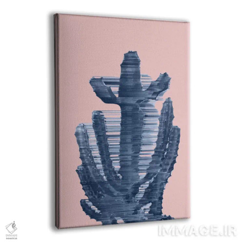 تابلو بوم و پوستر دیواری طرح «Totally Trendy Cactus» اثر Adam Priester - نمای پرسپکتیو محصول