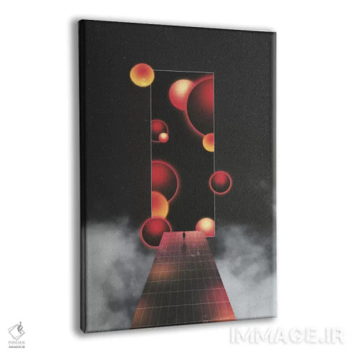 تابلو بوم و پوستر دیواری طرح «Void Vibes» اثر Adam Priester - نمای پرسپکتیو محصول