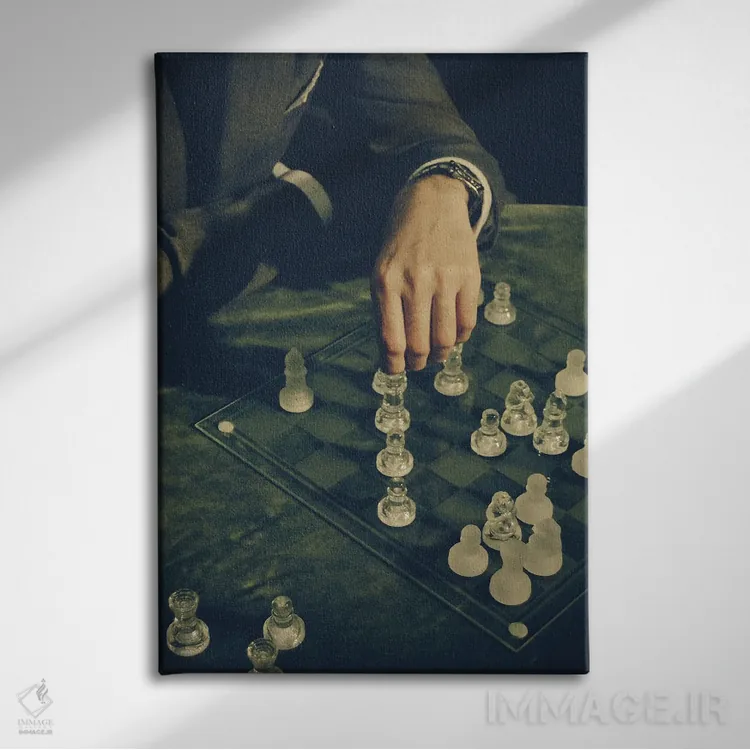 تابلو سینمان I (نام اختصاصی - در صورت لزوم توضیح در پرانتز اضافه شود) اثر آلساندرو پاسرینی - نمای روبهرو روی دیوار