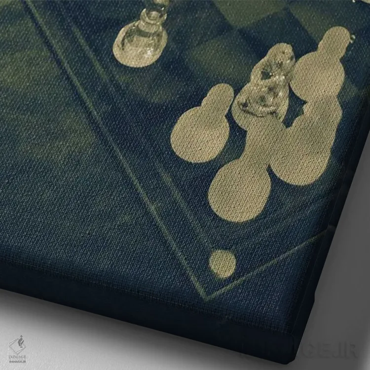 تابلو سینمان I (نام اختصاصی - در صورت لزوم توضیح در پرانتز اضافه شود) اثر آلساندرو پاسرینی - نمای نزدیک بافت بوم