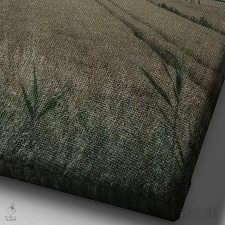 تابلو دلتا II اثر آلساندرو پاسرینی - نمای نزدیک بافت بوم