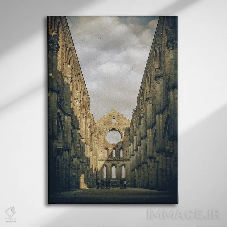 تابلو سنزه I اثر آلساندرو پاسرینی - نمای روبهرو روی دیوار