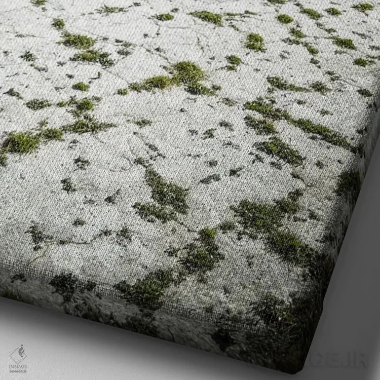 تابلو آیللک II اثر آلساندرو پاسرینی - نمای نزدیک بافت بوم