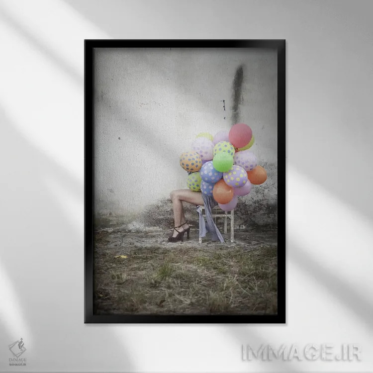 تابلو سبکی I اثر آلساندرو پاسرینی - نمای قابدار مشکی