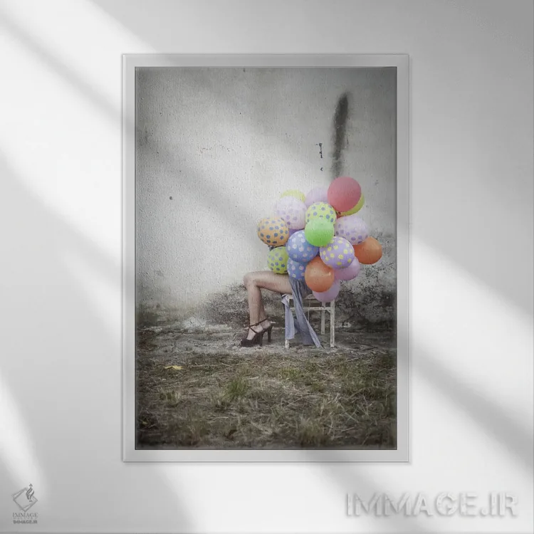 تابلو سبکی I اثر آلساندرو پاسرینی - نمای قابدار سفید