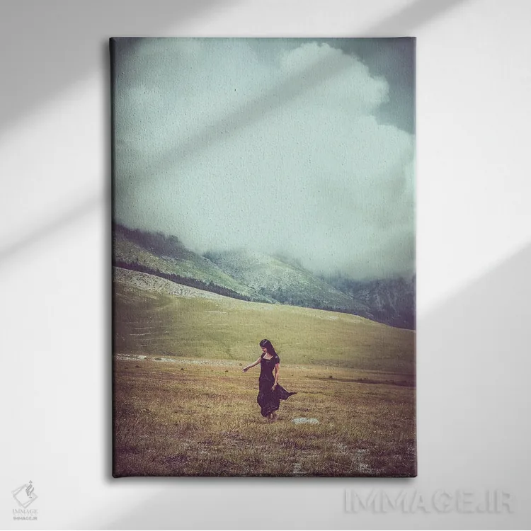 تابلو تبت کوچک XX اثر آلساندرو پاسرینی - نمای روبهرو روی دیوار