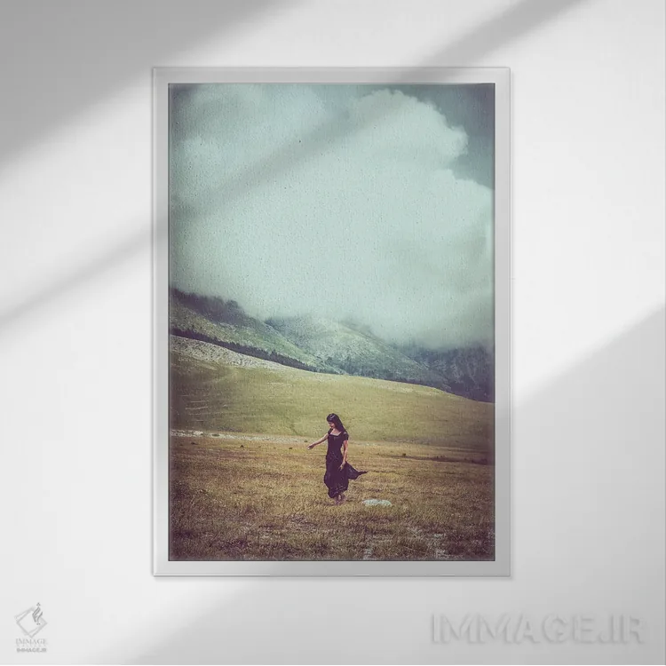 تابلو تبت کوچک XX اثر آلساندرو پاسرینی - نمای قابدار سفید