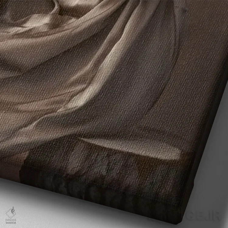 تابلو کشف اثر آدنیران آدسانیا - نمای نزدیک بافت بوم