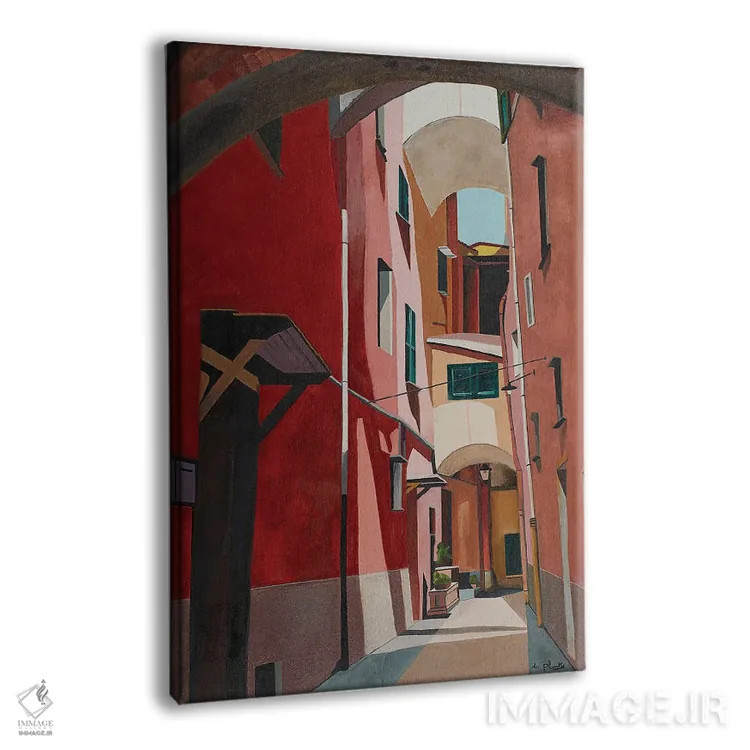 تابلو پورتو مائوریتزیو، ایتالیا اثر آن دو پلنتی - نمای پرسپکتیو محصول