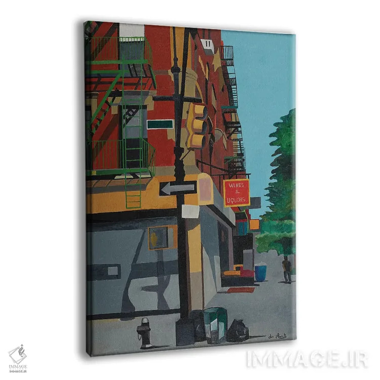 تابلو هارلم، نیویورک اثر آن دو پلنتی - نمای پرسپکتیو محصول