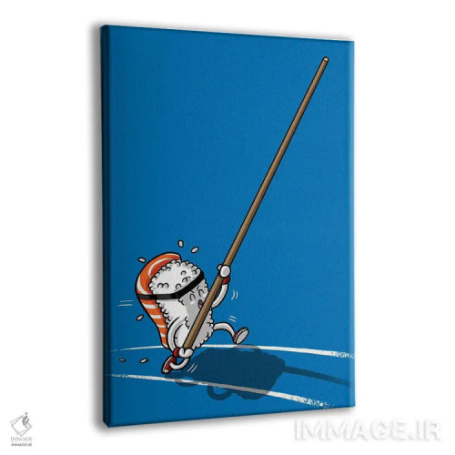 تابلو فرار سوشی اثر آلبرتو پرز - نمای پرسپکتیو محصول
