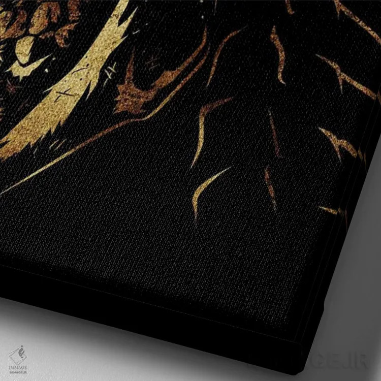 تابلو نقشه دزدان دریایی جمجمه اثر آلبرتو پرز - نمای نزدیک بافت بوم