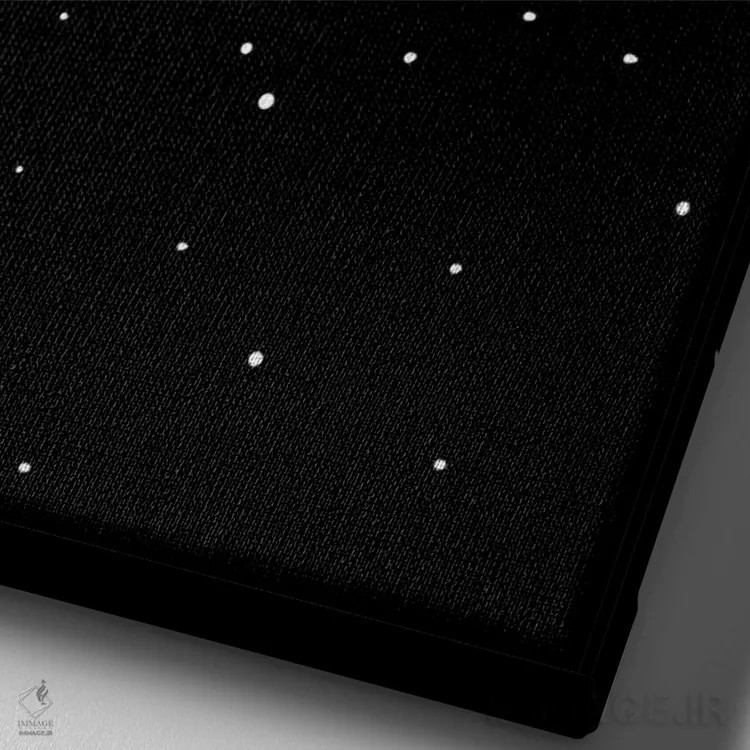 تابلو تله فضایی اثر آلبرتو پرز - نمای نزدیک بافت بوم