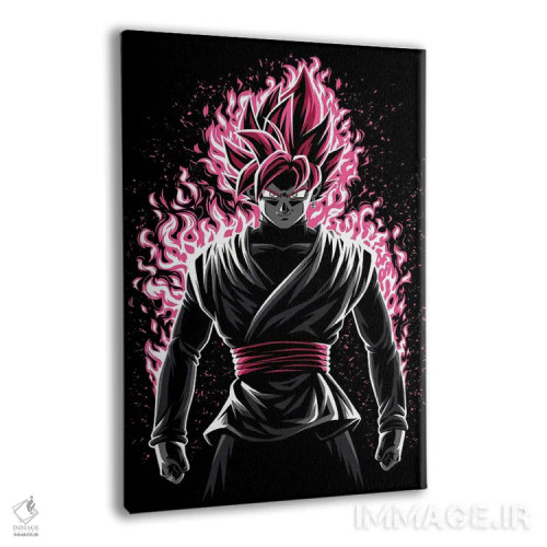 تابلو رز سیاه اثر آلبرتو پرز - نمای پرسپکتیو محصول