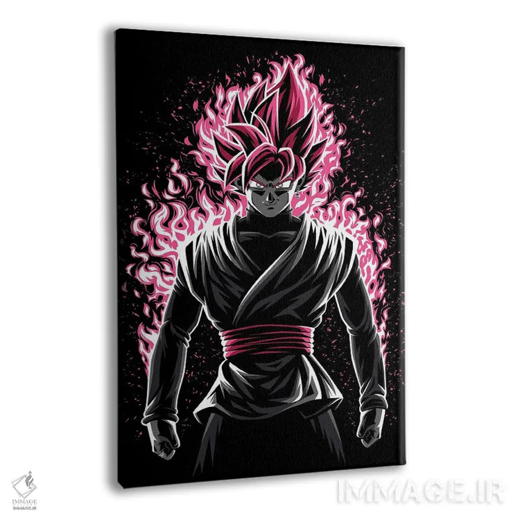 تابلو رز سیاه اثر آلبرتو پرز - نمای پرسپکتیو محصول