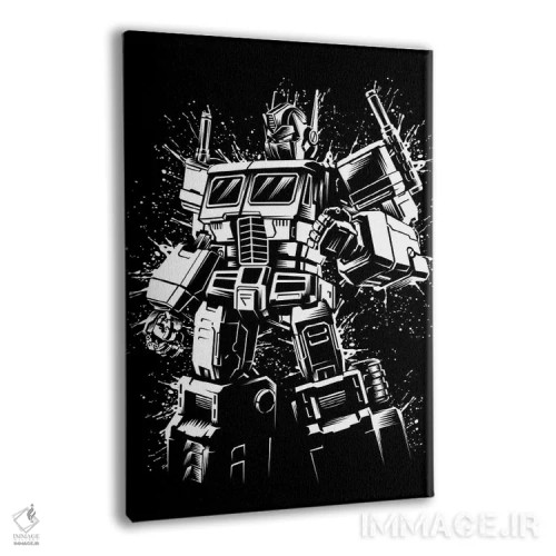 تابلو ربات مرکبزن اثر آلبرتو پرز - نمای پرسپکتیو محصول