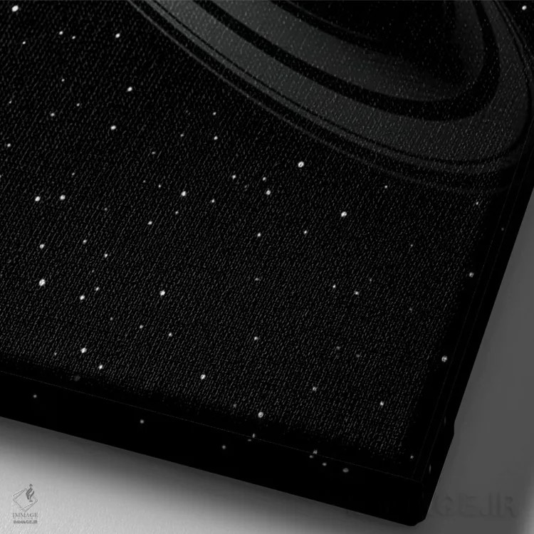 تابلو اسکیتباز در زحل اثر آلبرتو پرز - نمای نزدیک بافت بوم