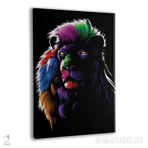 تابلو رنگهای شیر اثر آلبرتو پرز - نمای پرسپکتیو محصول