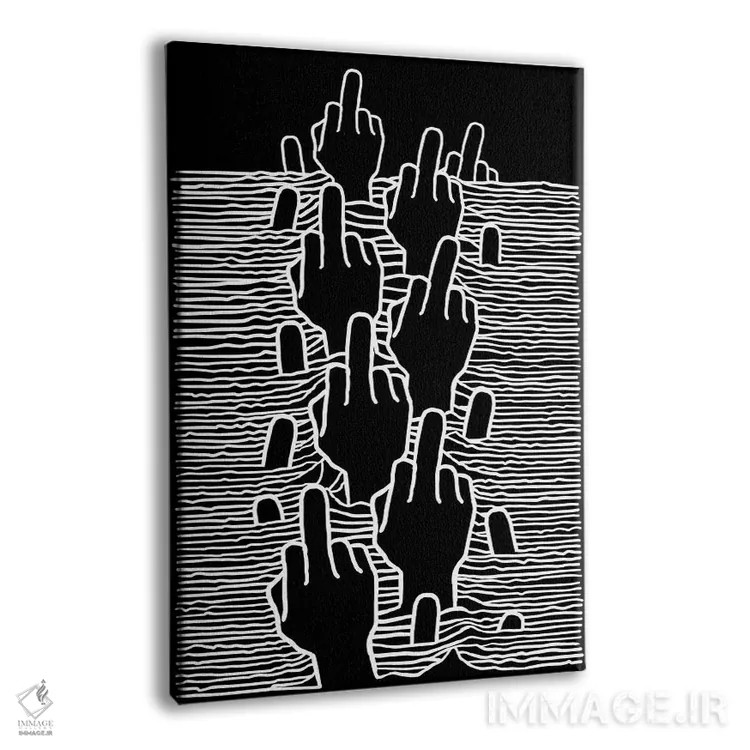 تابلو دیوژن فاک (عبارت مبهم) اثر آلبرتو پرز - نمای پرسپکتیو محصول