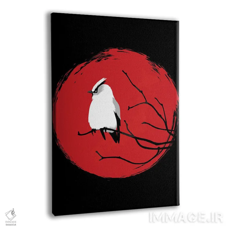 تابلو گنجشک خورشید اثر آلبرتو پرز - نمای پرسپکتیو محصول