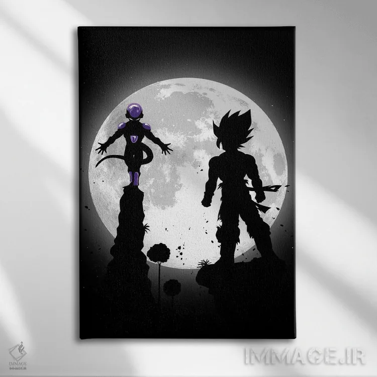 تابلو نبرد اسطورهای اثر آلبرتو پرز - نمای روبهرو روی دیوار