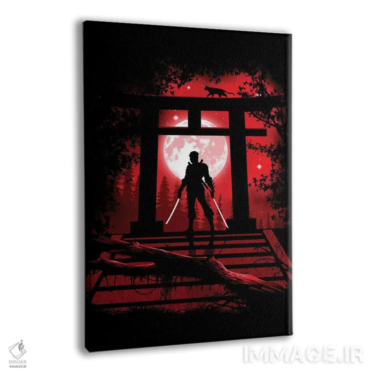 تابلو نینجای توریی (دروازه ژاپنی) اثر آلبرتو پرز - نمای پرسپکتیو محصول