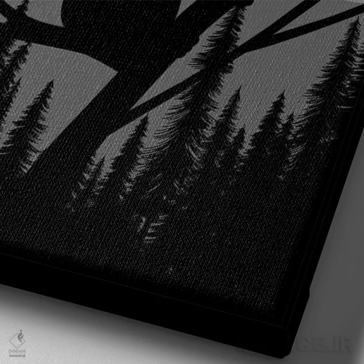 تابلو کوالا استرالیا اثر آلبرتو پرز - نمای نزدیک بافت بوم