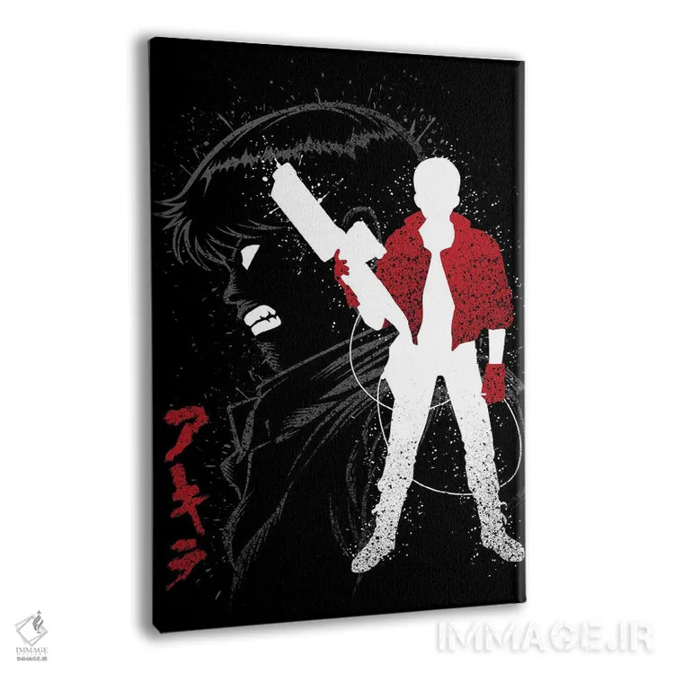 تابلو موتورسوار در نئوتوکیو اثر آلبرتو پرز - نمای پرسپکتیو محصول