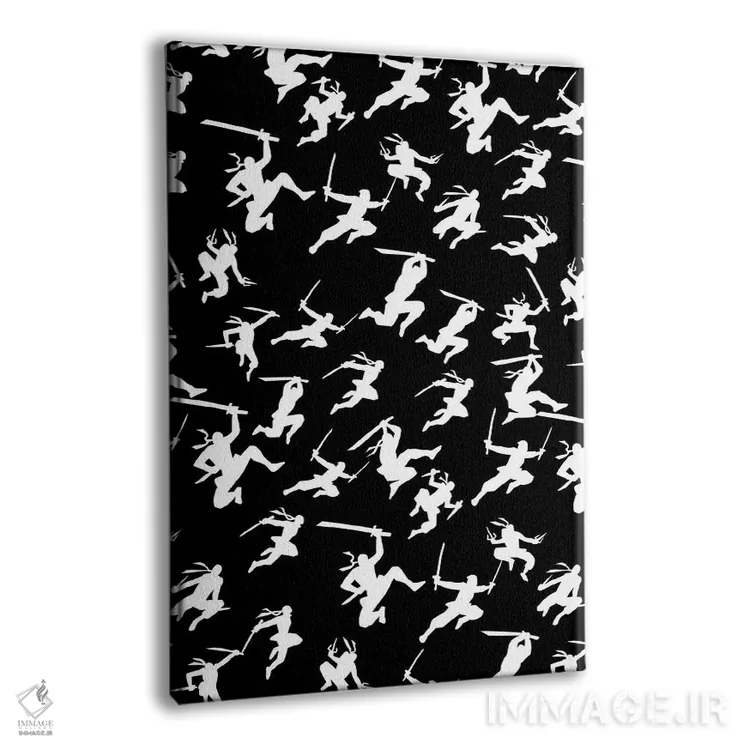 تابلو نینجاها اثر آلبرتو پرز - نمای پرسپکتیو محصول