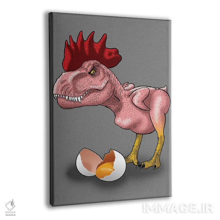 تابلو خروس رکس اثر آلبرتو پرز - نمای پرسپکتیو محصول