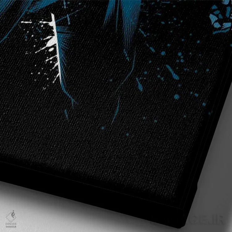 تابلو ربات اقیانوسی (اقیانوس آرام) اثر آلبرتو پرز - نمای نزدیک بافت بوم