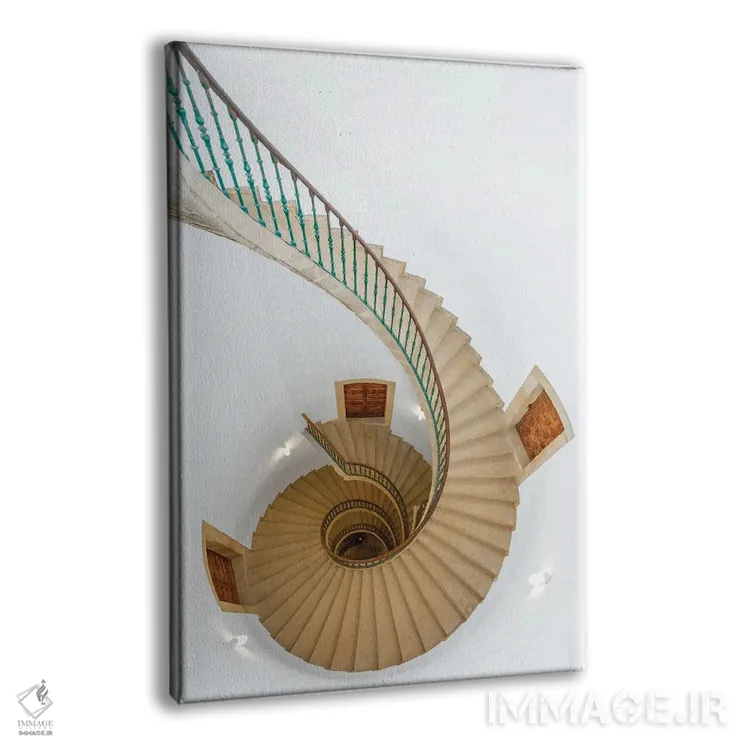 تابلو مارپیچ سهگانه اثر دیوید روِئلتو - نمای پرسپکتیو محصول