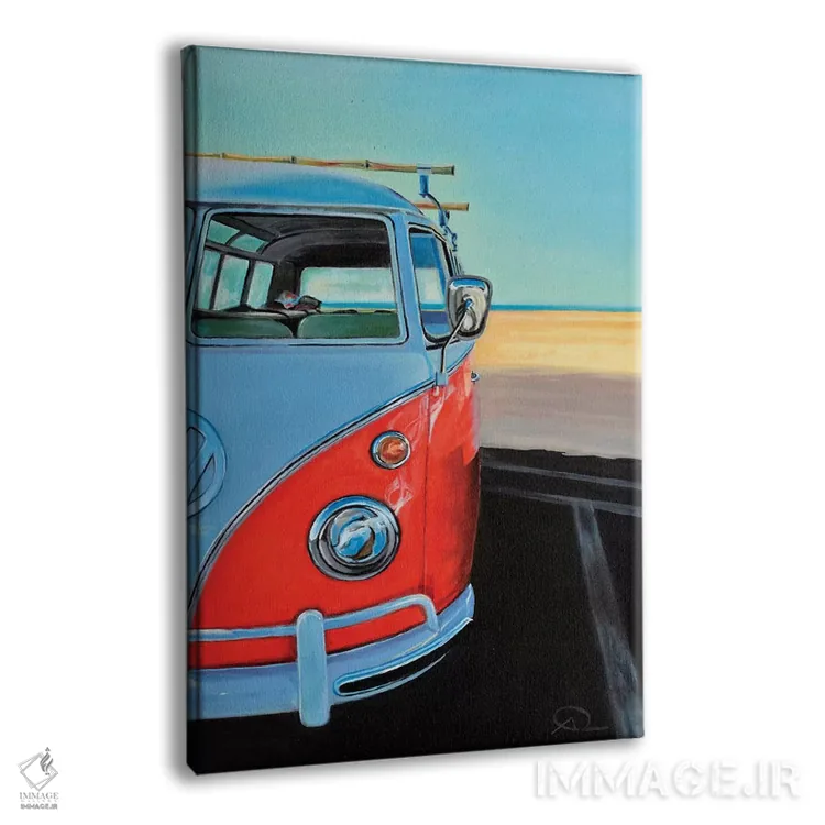 تابلو برس به ساحل اثر آنتوان رنو - نمای پرسپکتیو محصول