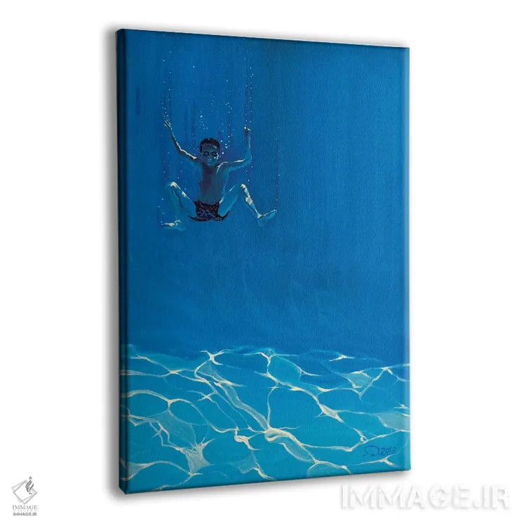 تابلو افتاده از آسمان (فرانسه) اثر آنتوان رنو - نمای پرسپکتیو محصول