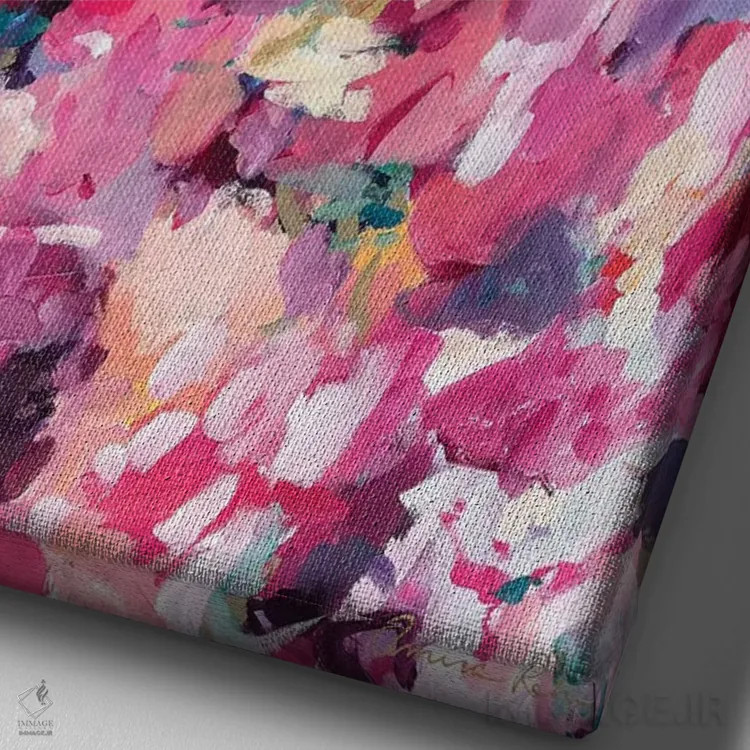 تابلو رویا و قدرت اثر امیره رحیم - نمای نزدیک بافت بوم