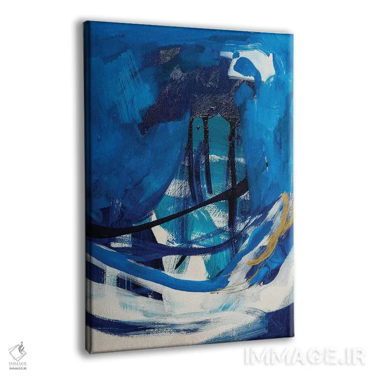 تابلو شنا بدون لباس اثر امیره رحیم - نمای پرسپکتیو محصول