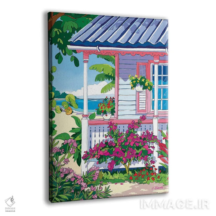 تابلو ایوان کیمن اثر جان کلارک - نمای پرسپکتیو محصول